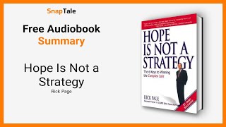 Hope Is Not a Strategy by Rick Page: 8 Minute Summary