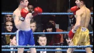 Scottish Boxer Paul Weir vs Kevin Jenkins Part 1