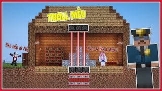 MINECRAFT TROLL MỀU BẰNG CÔNG NGHỆ AN NINH #2*REDHOOD TROLL MỀU BẰNG KHỐI KIM CƯƠNG TỰ ĐỘNG PHÁT NỔ