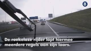 Opel-bestuurder heeft lak aan de regels