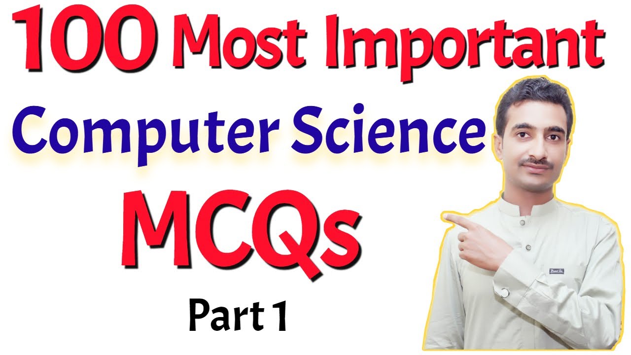 100 MCQs Of Computer Science | Computer MCQs - YouTube