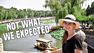 EXPLORING THE PARKS OF BEIJING \u0026 trying jīng jiàng ròu sī | China Travel