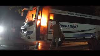 Durgamba bus fire in Manipal