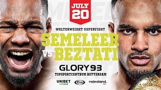 GLORY 93 Rotterdam | July 20th