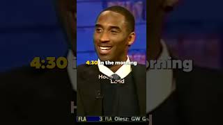 Kobe Bryant Only Sleeps 3 Hours a Day?! 🤯