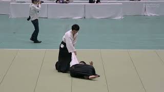 Yoshihiro Matsukawa (Okayama Prefecture) - 61st All Japan Aikido Demonstration at the Nippon Budokan