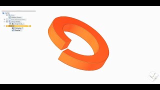 Solid edge tutorial | Spring washer 3d cad model | Solid edge helix| Spring washer in solid edge