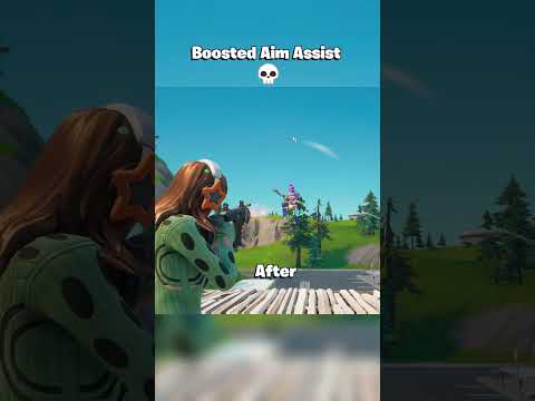 Glitch with enhanced aim assist #shorts