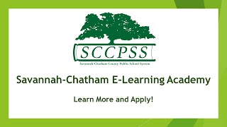 SCCPSS District Discussion: E Learning Academy