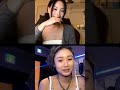 19 sept 2022 youha u0026 denise kim ex secret number instagram live part 1