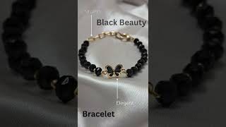 #black #beauty #bracelet #handmade #butterfly #bracelet #jewelry #trending #youtubeshorts #india ❤️