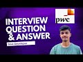 Java Developer Interview Experience | Questions and Answer | PWC interview Experience