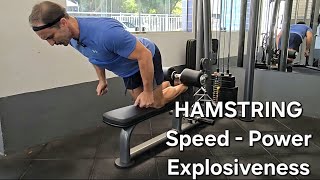 Best HAMSTRING Exercises for Speed, Power, Explosiveness