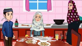 Importance of washing hands before eating touching food say Bismillah Abdul Bari Bangla Dubbed New