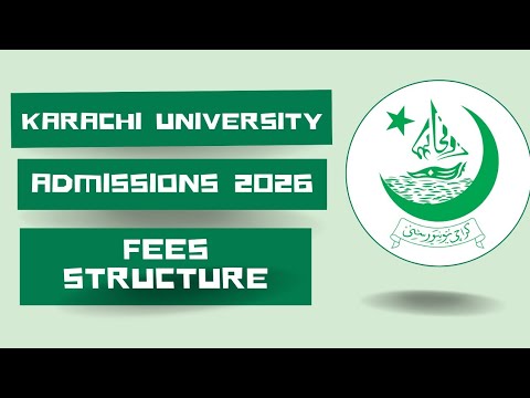 Karachi University Admissions Online Admissions 2026 Fees Structure
