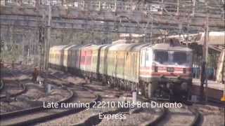 Dadar, Western Railway, Mumbai Celebrates 40 YRS - Compilation of Rajdhani, Duronto, Premium Express