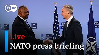 Watch live: NATO press briefing on Ukraine following defense ministers meeting | DW News