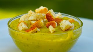 Delicious zucchini puree soup without meat❗ So delicious!😋