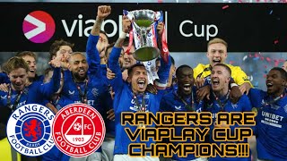 RANGERS WIN THE VIAPLAY CUP!!!!
