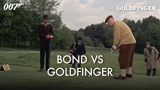 GOLDFINGER | 007 And Auric Play Golf – Sean Connery | James Bond