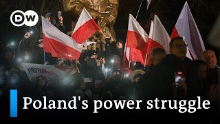 Poland's power struggle intensifies as president and prime minister clash