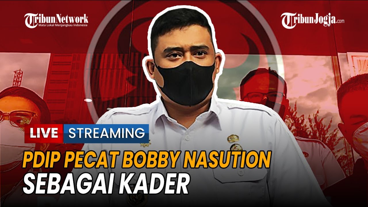 BREAKING NEWS: PDIP Pecat Bobby Nasution Sebagai Kader, DPC Beri Waktu ...