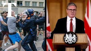 Keir Starmer: Rioters will feel ‘full force of the law’