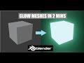 How to Glow Objects | Blender Beginner Tutorial