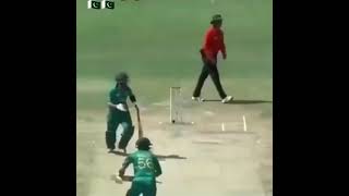 Funny Collision Between Ahmed Shahzad And Hassan Ali   Pakistan Cricket Best Funny Moments