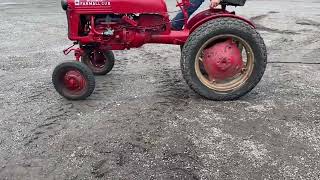 1953 FARMALL CUB WITH WOODS BELLY MOWER LOT# 3197 OCTOBER 2023 AUCTION