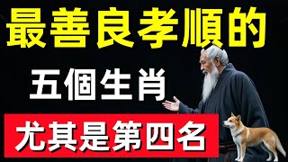 最善良孝順的五個生肖，尤其是第四名！#修行思維 #修行 #福報 #禪 #道德經 #覺醒 #開悟 #禅修