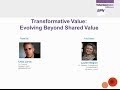 Transformative Value -  Evolving Beyond Shared Value - April 2014 VolunteerMatch BPN