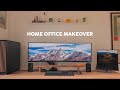 Building my husband’s dream office with IKEA hacks | home office makeover 250€