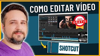 Como Editar Vídeo no ShotCut Programa 100% Grátis sem Marca D'água em 2025