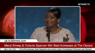Meryl Streep and Octavia Spencer win Best Actresses at The Oscars