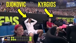 Rafael Nadal - Top 10 Reactions of Players who can't handle Rafa's game