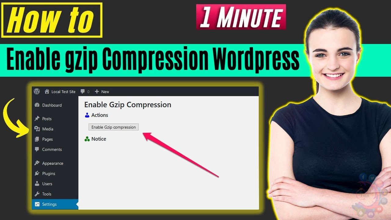 How To Enable Gzip Compression Wordpress 2024 - YouTube