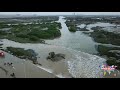 korangi causeway korangi nadi malir river drone view world of aziz