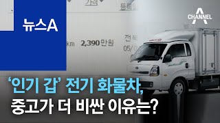 ‘인기 갑’ 전기 화물차, 새 차보다 중고가 더 비싼 이유는? | 뉴스A