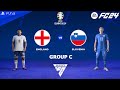 FC 24 PS4 - England vs Slovenia | UEFA Euro 2024