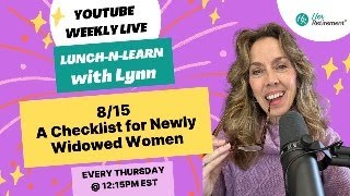 A Checklist for Newly Widowed Women | Her Retirement