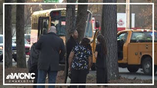 West Mecklenburg High School bus involved in crash