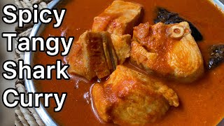 Delicious Spicy tangy Shark Curry with hing aroma | Ambat Tikkat Mori (Konkani)