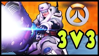 敵人：女坦？叫她去放屁！ (Overwatch 鬥陣特攻)遊戲精華