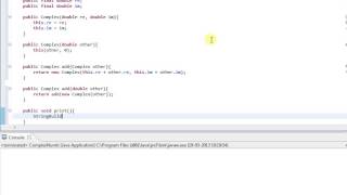 Complex Number in Java