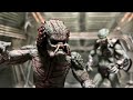 predator（stone heart） vs predator assasin 　complete【stop motion】【neca 】