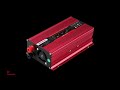 1500 watt power inverter review 12v to 110v ac car converter with usb port emergency power supply