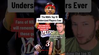The NBA's Top 10 Undersized Players EVER
