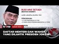 Daftar Menteri Baru Presiden Jokowi | Kabar Pemilu tvOne