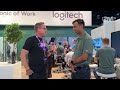 infocomm 2024 gary kayye interviews logitech coo prakash arunkundrum about its leadership in ucc